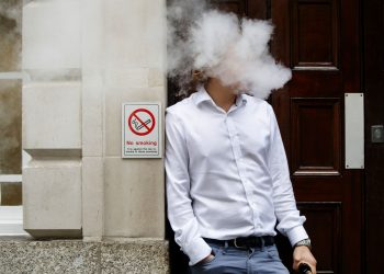 Another serious health risk for e-cigarette users — that has nothing to do with lung disease