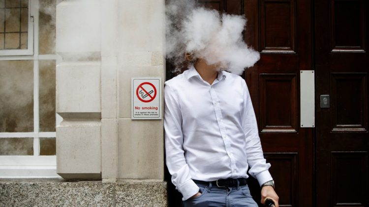 Another serious health risk for e-cigarette users — that has nothing to do with lung disease