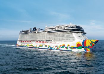 We got a sneak peak at Norwegian’s brand new cruise ship