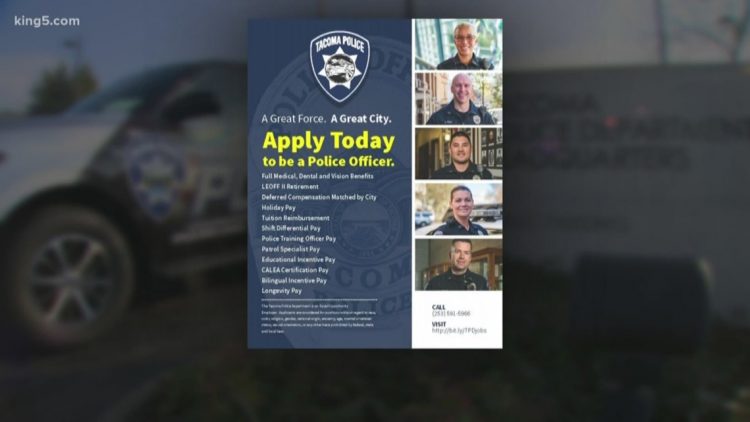Tacoma police using focus groups to close the diversity gap among department recruits