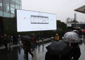How Swarovski and Havas Media charmed new customers with OOH fruit machine game