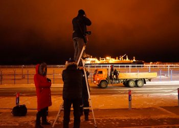Brand new icebreaking condensate tanker arrives in Sabetta