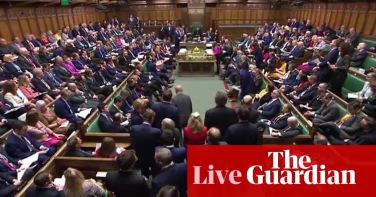 Johnson faces Corbyn at PMQs – live news | Politics