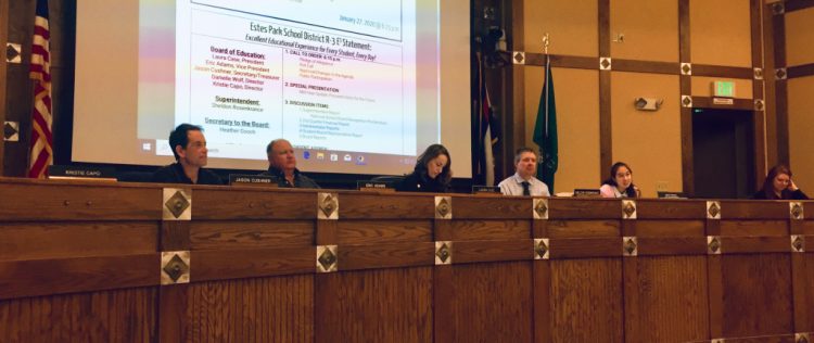 School board receives mid-year update on future vision, student report and updates from staff – Estes Park Trail-Gazette