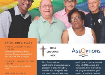 Jan 19 | AgeOptions & Holy Covenant Team Up For LGBTQ+ Senior Focus Groups