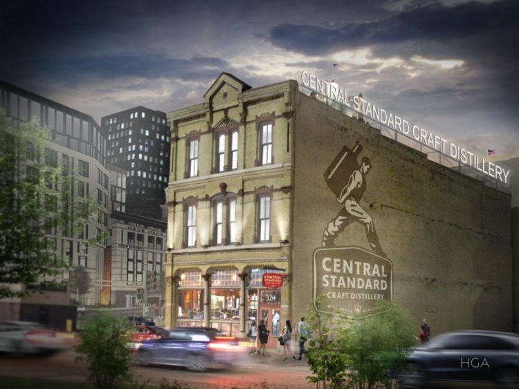 Central Standard Craft Distillery will move Downtown with new tasting room