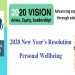 Jan 11 | 2020 New Year’s Resolution: Personal Wellbeing