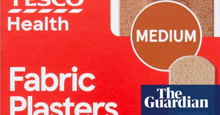 Tesco launches range of plasters to match different skin tones | Business