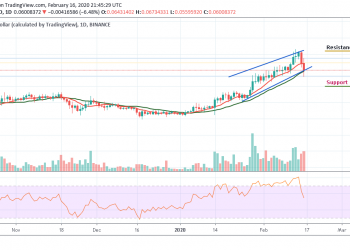 ADA/USD Takes Deeper Dig; Price May Find Comfort in the Bearish Zone