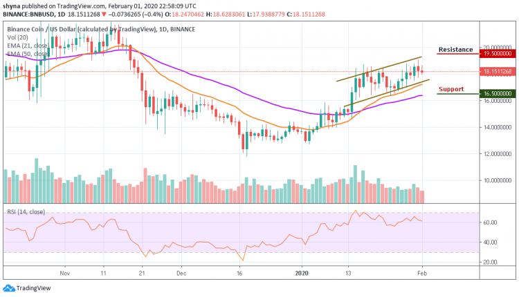 BNB/USD Reverses the Trend by Losing 0.4% Over Last Few Hours