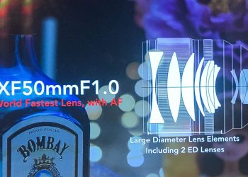 Fujifilm 50mm f/1 will be fastest AF lens ever… and will go on sale this year!