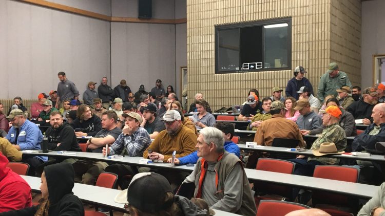 Haywood County draws big crowd for state Sunday hunting meeting