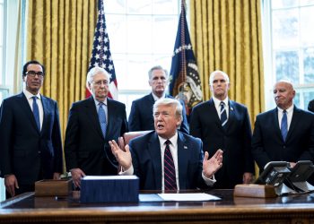 Trump pushes back against congressional oversight for $500 billion bailout fund