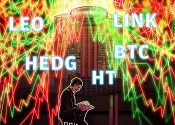 LEO, HT, LINK, HEDG, Bitcoin (BTC)