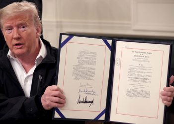 Trump signs $8.3 billion funding package to fight coronavirus