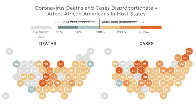 Growing Data Show Blacks And Latinos Bear The Brunt Of COVID-19 : Shots