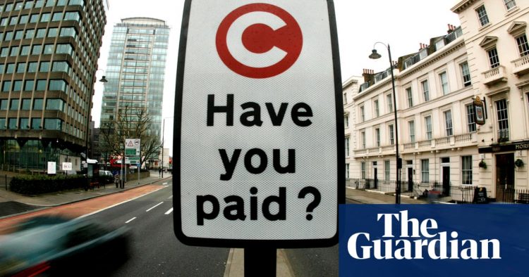 TfL to raise congestion charge by 30% as part of £1.6bn bailout deal | UK news