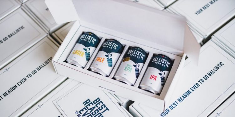 Ballistic relaunches core range | Brews News