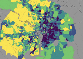 2020 Census self-response rates in the Washington, D.C. region