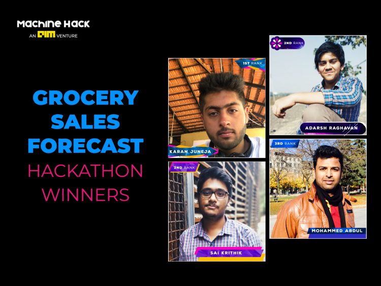 Meet This Week’s MachineHack Champions Who Cracked The ‘Grocery Sales Forecast’ Hackathon