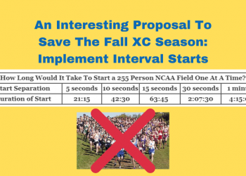 The Case For Interval Starts As An Emergency Option For Fall 2020 XC Racing