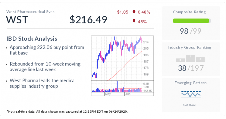 Medical Stock West Pharma: Why It’s Flourishing Amid Coronavirus