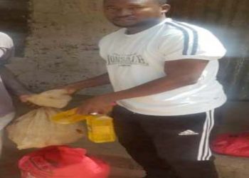 Brikama Utd gaffer supports Penyem, others with food stuffs