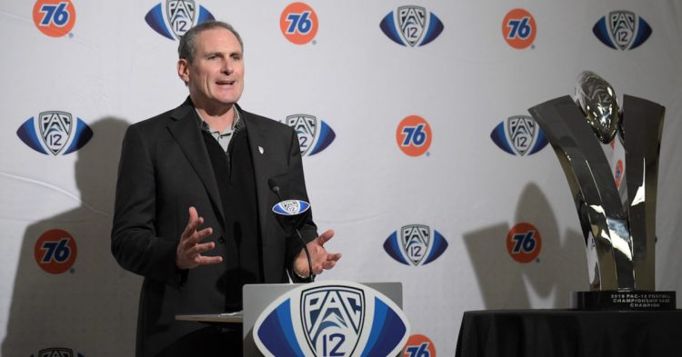 Pac-12 announces commissioner Larry Scott has tested positive for COVID-19