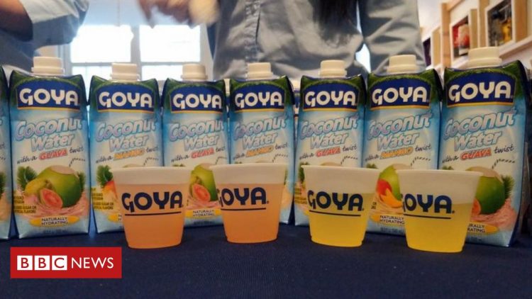 Goya Foods: Hispanic brand faces boycott for praising Trump