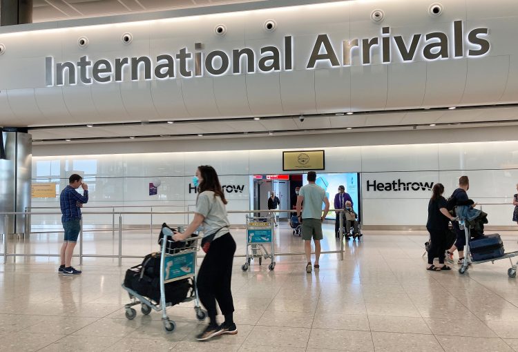 Only a third of countries on air bridges list are accessible