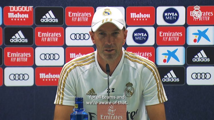 VIDEO: Zidane: ‘San Mamés is a tough place to go to’