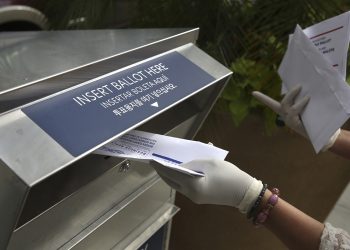 Black and Latino voters wary of mail-in voting