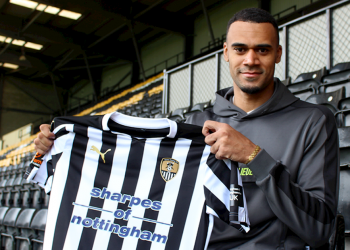 ‘Exciting’ – Notts County complete signing of giant Belgian striker Elisha Sam