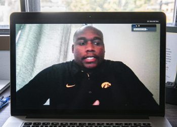Broderick Binns leads Multicultural Focus Group for Iowa Athletics