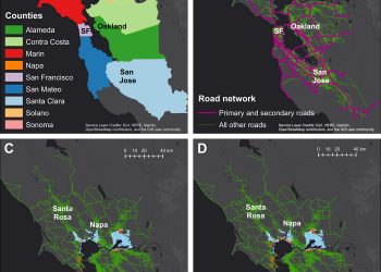 When floods hit the road: Resilience to flood-related traffic disruption in the San Francisco Bay Area and beyond
