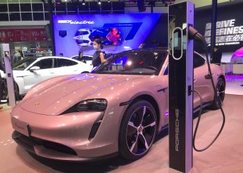 Luxury electric vehicles take spotlight in China car show