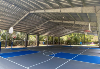 Township opens new covered outdoor sports court