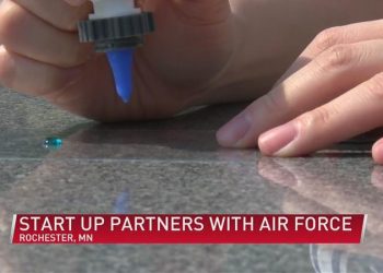 Nanodropper start up receives funding from the Air Force