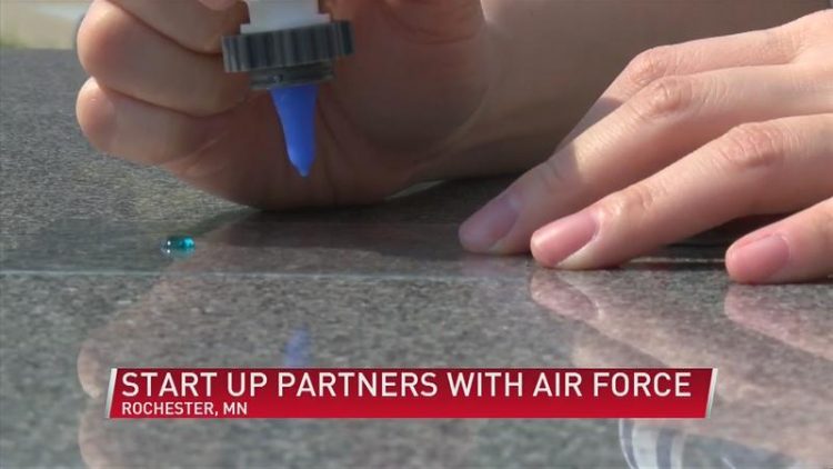 Nanodropper start up receives funding from the Air Force