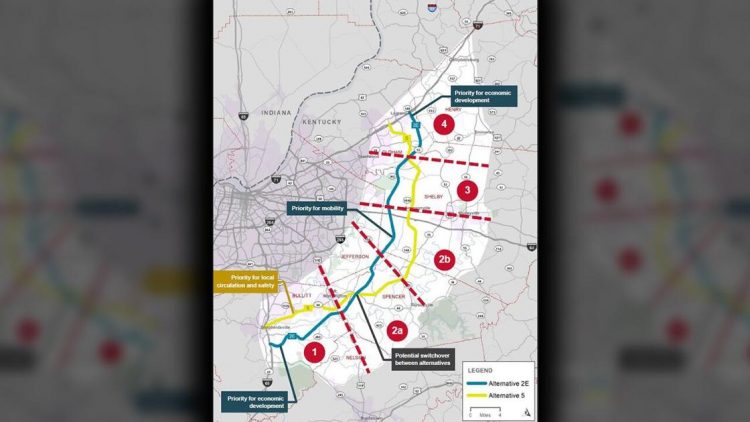 Kentucky study recommends 2 routes for Louisville bypass | In-depth