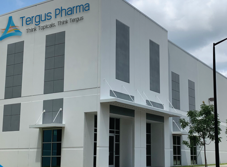 Tergus Pharma Ramping up to Open Industry’s Largest Topical Contract Development and Manufacturing Organization (CDMO)