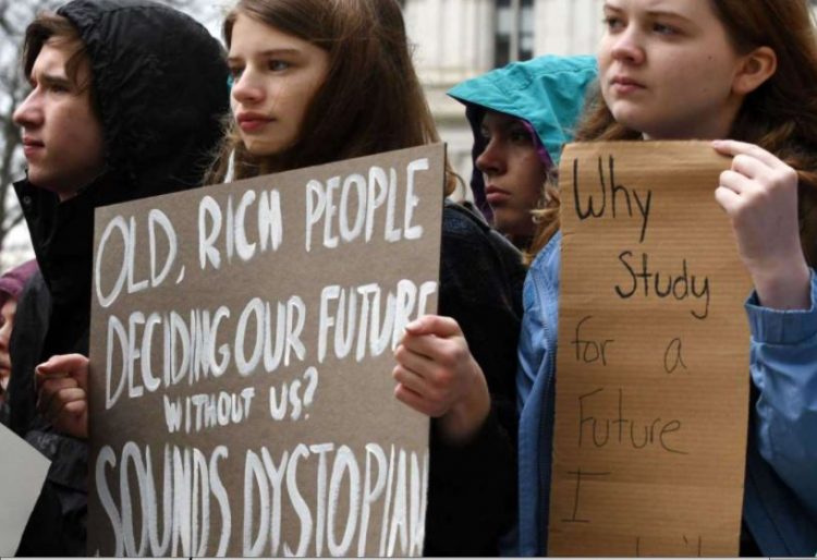 Activists say New York teachers retirement fund should sell off oil, gas stocks