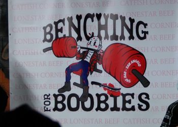 Annual Benching for Boobies contest raises funds for cancer research