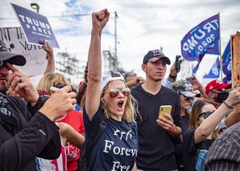 White people make up the majority of Trump voters in 2020