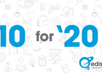 Edison Research to Present 10 For ’20 Webinar To Showcase 2020 Findings