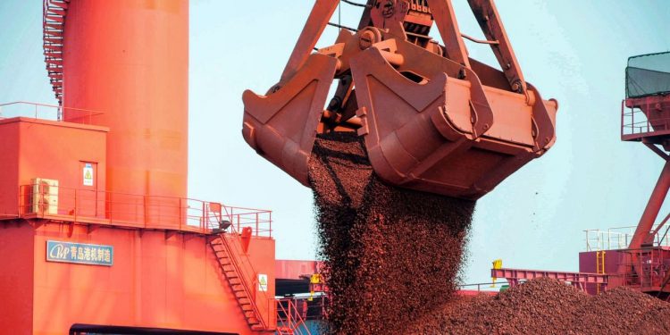 Iron ore leads gains for industrial metals, up nearly 65% this year