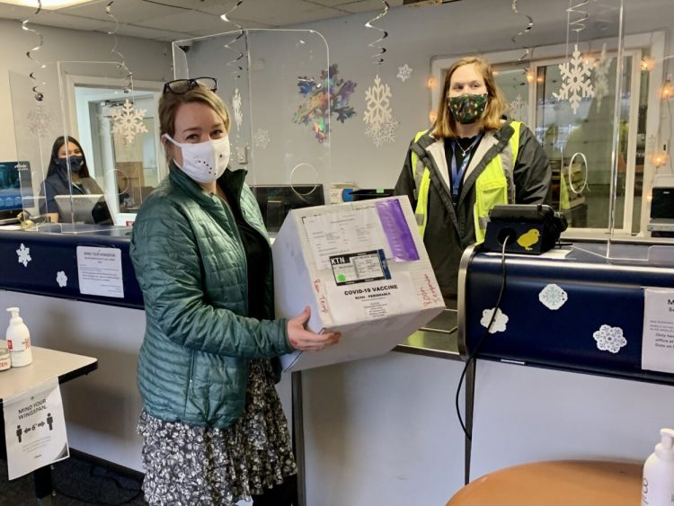 First doses of COVID-19 vaccine arrive in Ketchikan, first immunizations expected Thursday