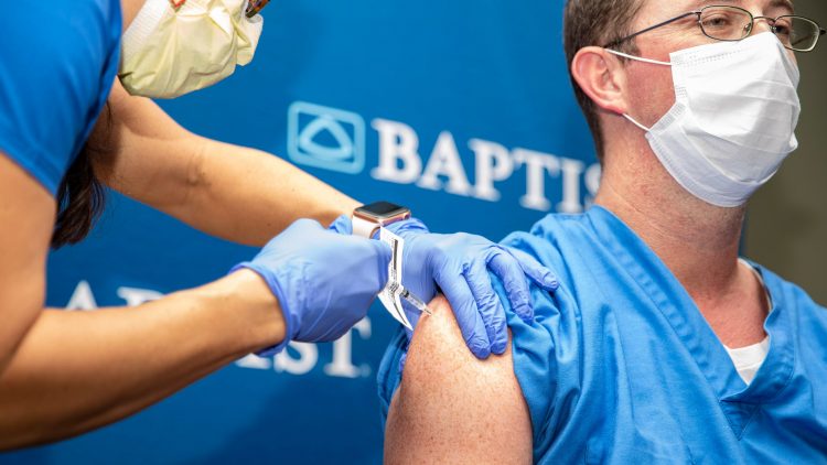 Biden getting vaccinated Monday; stimulus talks stall