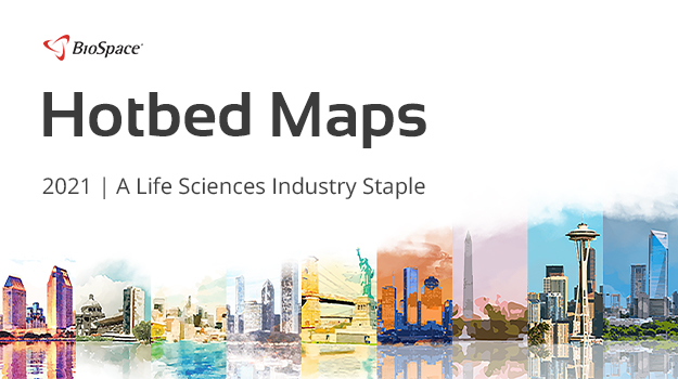 BioSpace Launches 2021 Hotbed Maps to Highlight Thriving Life Sciences Clusters
