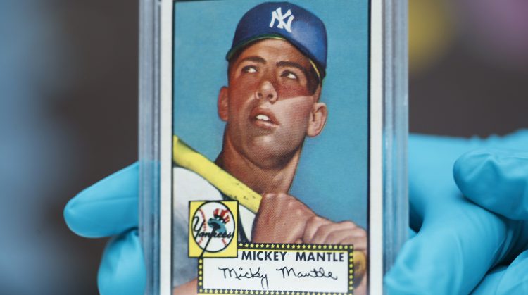 Rare Mickey Mantle baseball card sells for more than $5 million, setting record